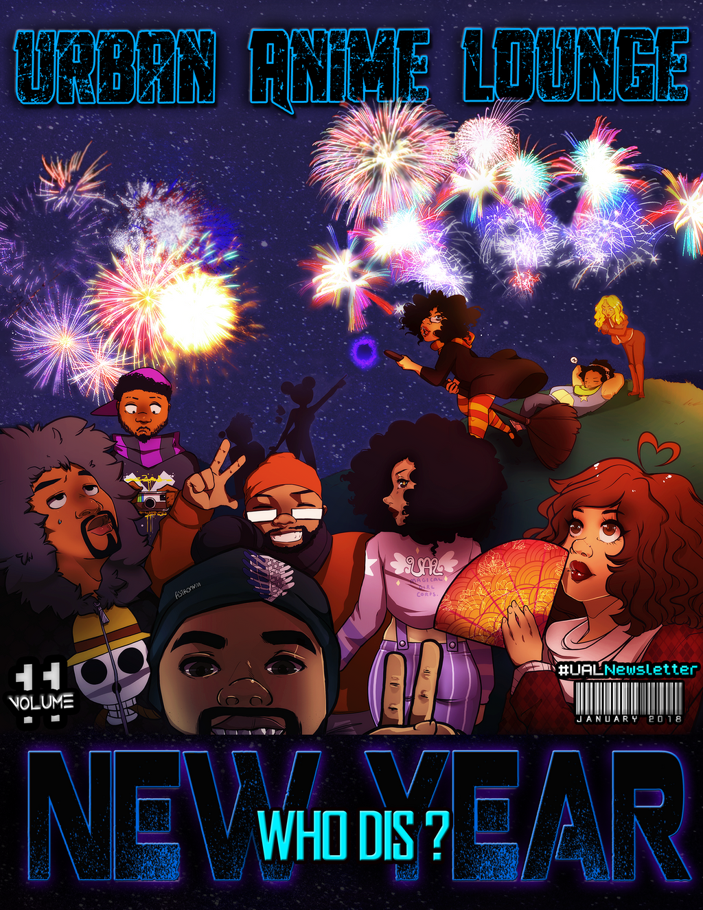 Urban Anime Lounge: Newsletter Volume 11- New Year, Who Dis?