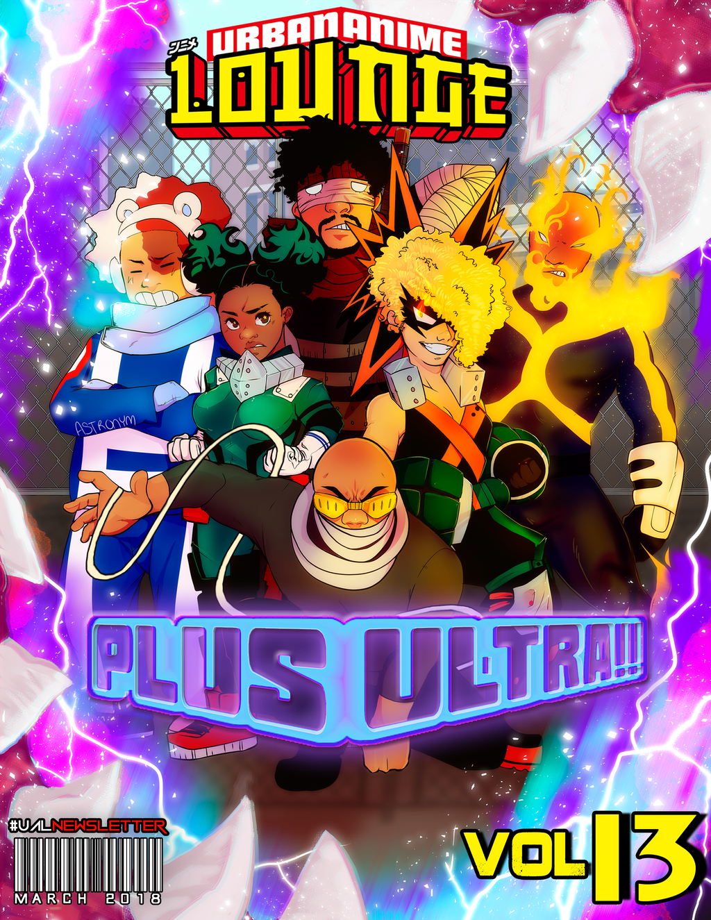 Urban Anime Lounge: Newsletter Volume 13- Plus Ultra
