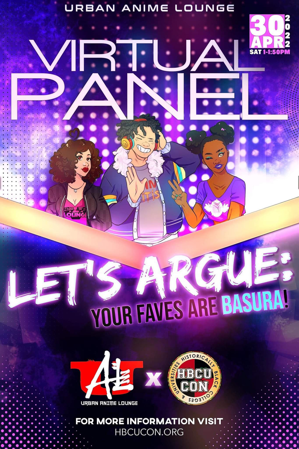 Urban Anime Lounge Gets Into an Anime Debate at HBCU Con 2022!