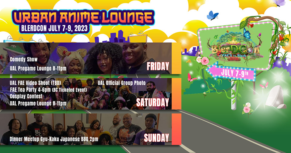 UrbanAnimeLounge Goes to Blerdcon!!!