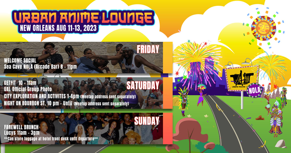 Urban Anime Lounge Goes to Nola