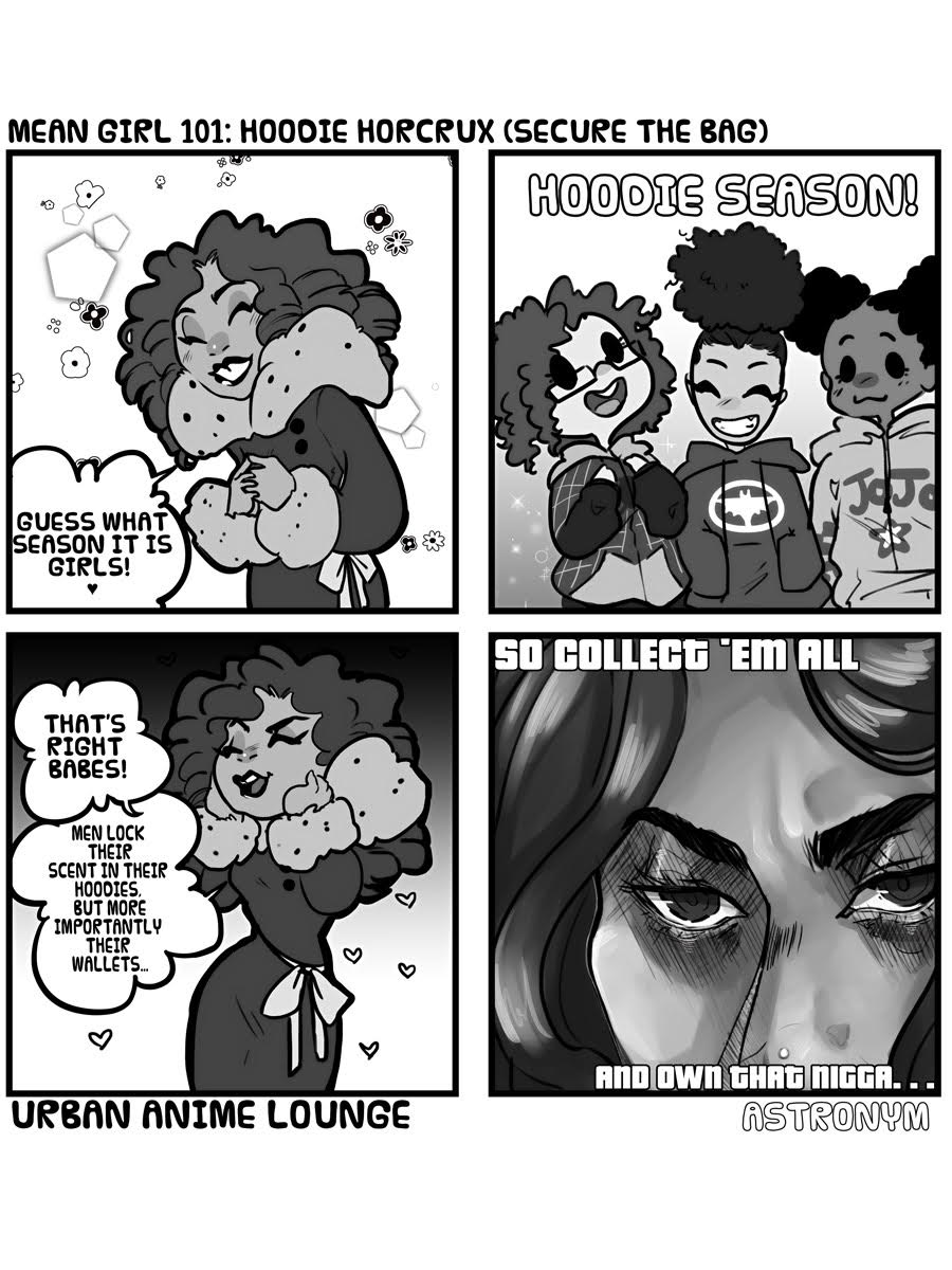 Urban Anime lounge: Mean Girl 101 - Hoodie Horcrux