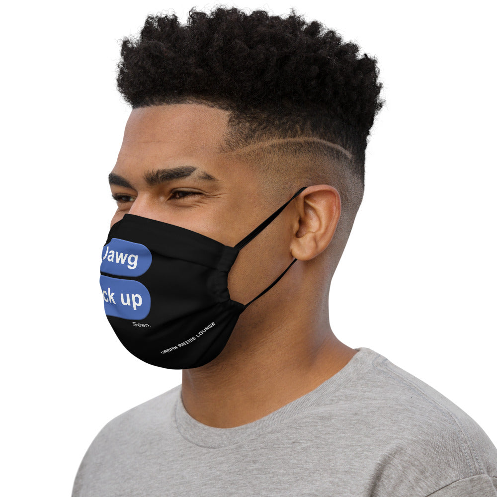 Dawg Back Up Premium face mask