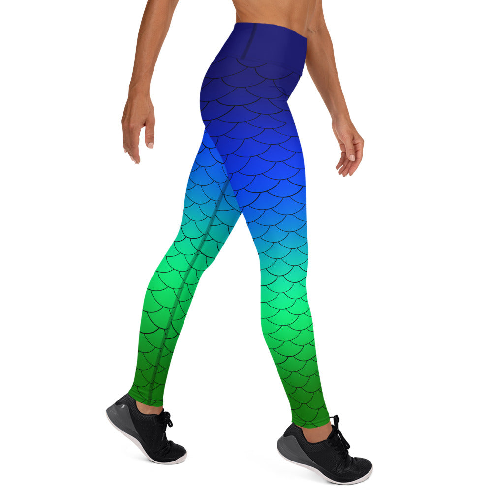 Mermaid Yoga Leggings