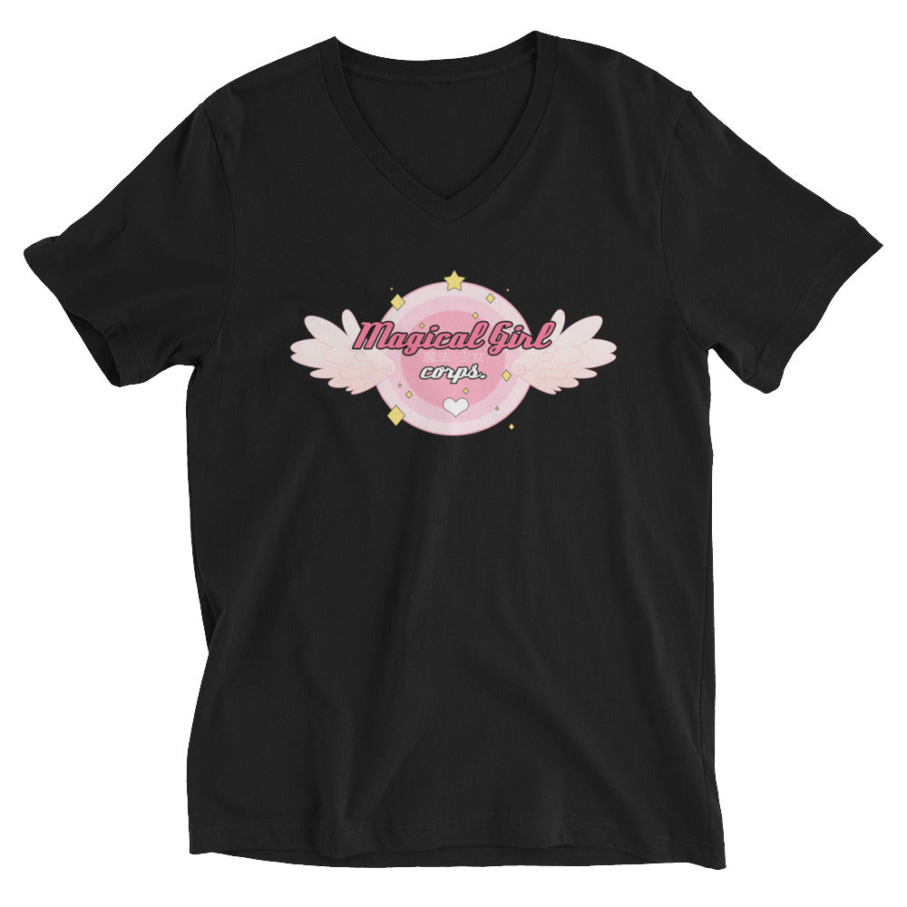 Magical Girl Corps Unisex Short Sleeve V-Neck T-Shirt