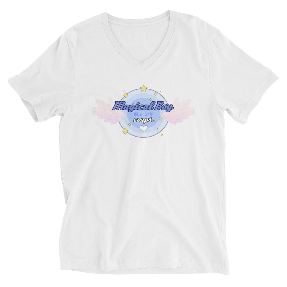 Magical Boy Corps Unisex Short Sleeve V-Neck T-Shirt