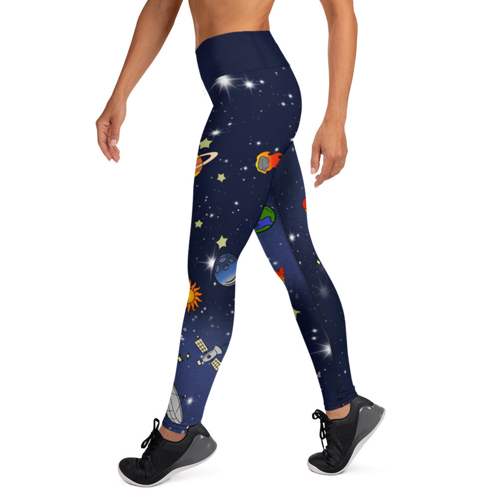 Space Yoga Leggings