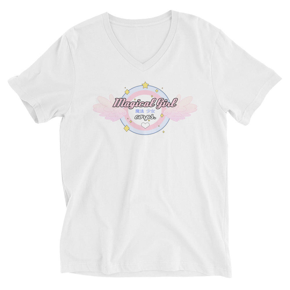 Magical Girl Corps Unisex Short Sleeve V-Neck T-Shirt