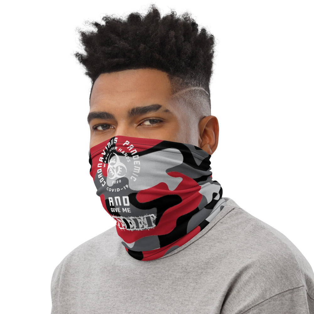 6 Feet Back Camo Neck Gaiter