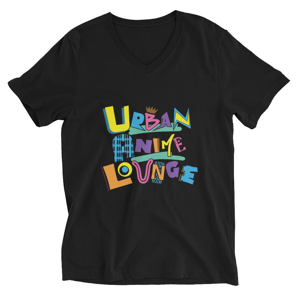 UAL in color Unisex Short Sleeve V-Neck T-Shirt