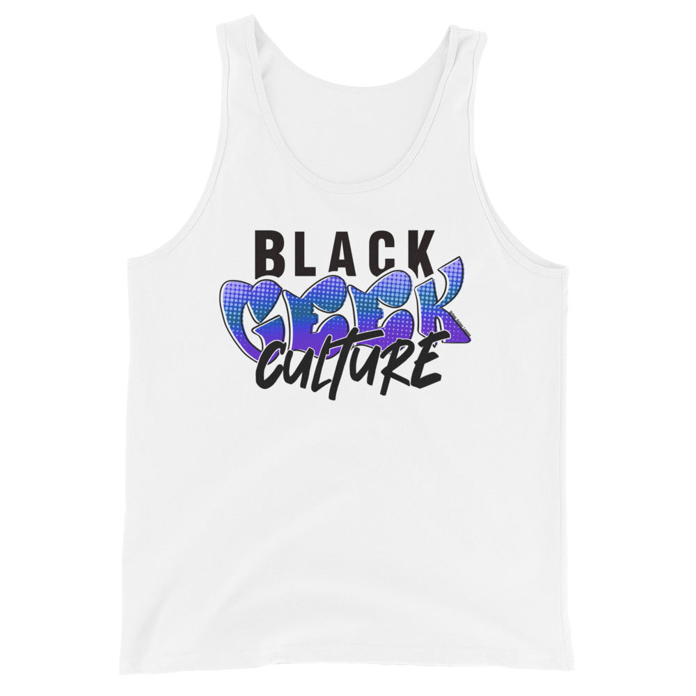 Black Geek Culture Unisex Tank Top