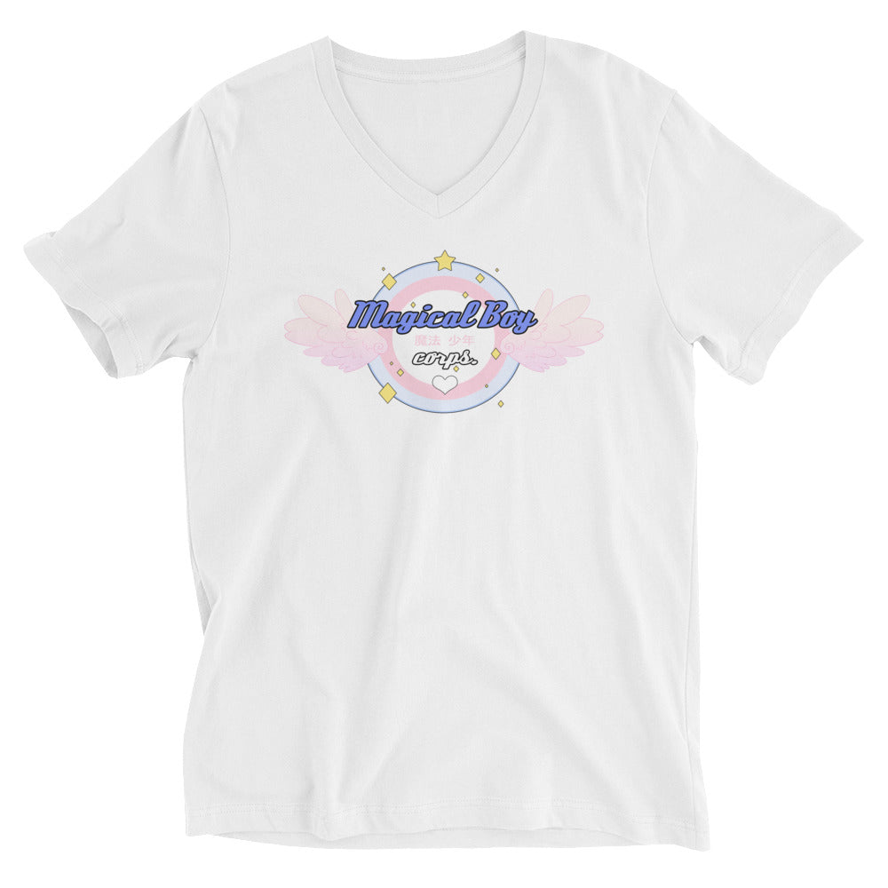 Magical Boy Corps Unisex Short Sleeve V-Neck T-Shirt