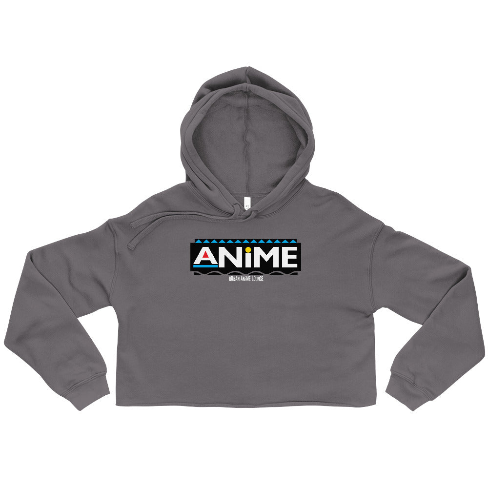 90's Anime Crop Hoodie