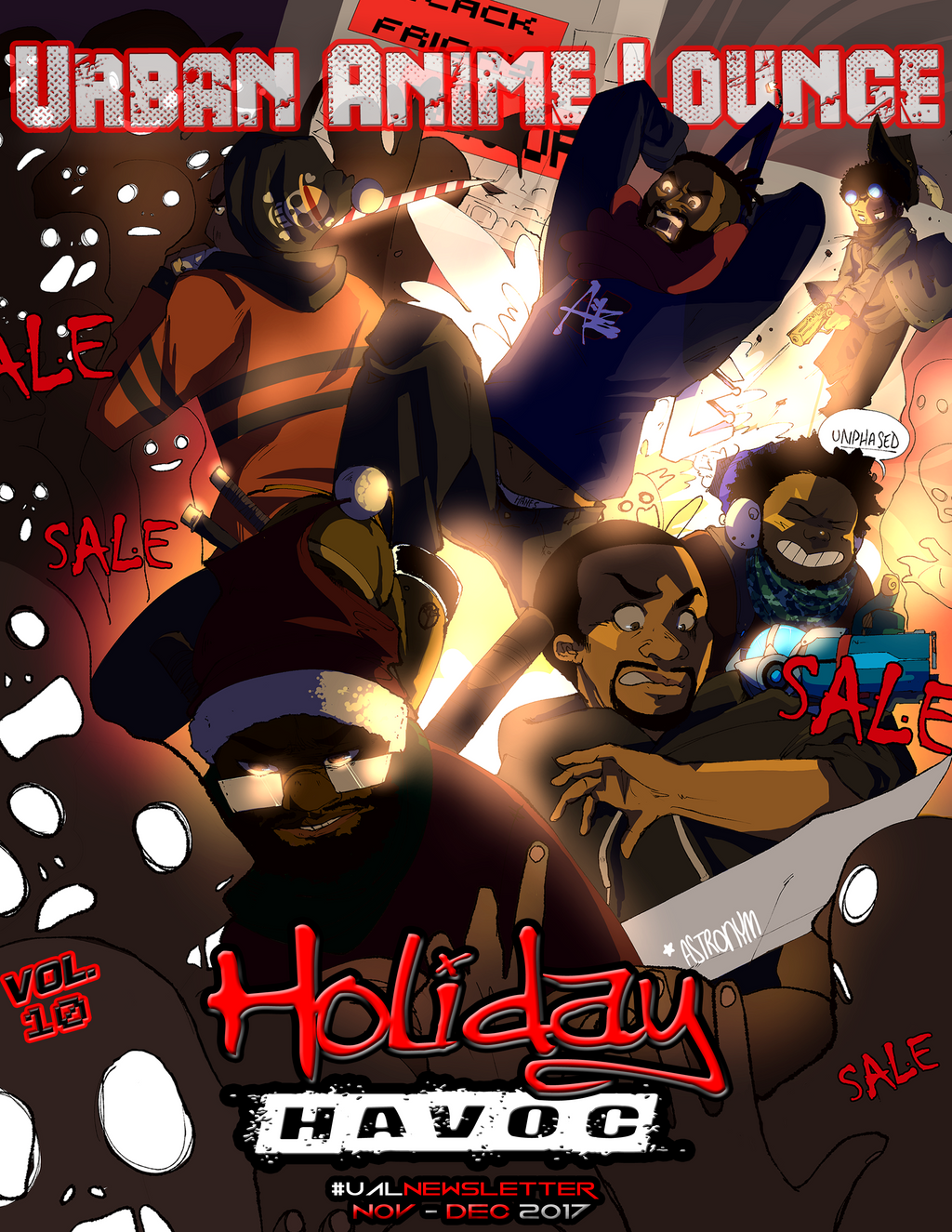 Urban Anime Lounge: Newsletter Volume 10- Holiday Havoc