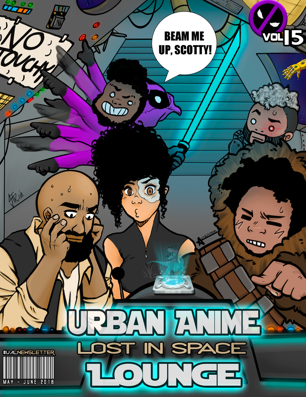 Urban Anime Lounge: Newsletter Volume 15- Lost In Space