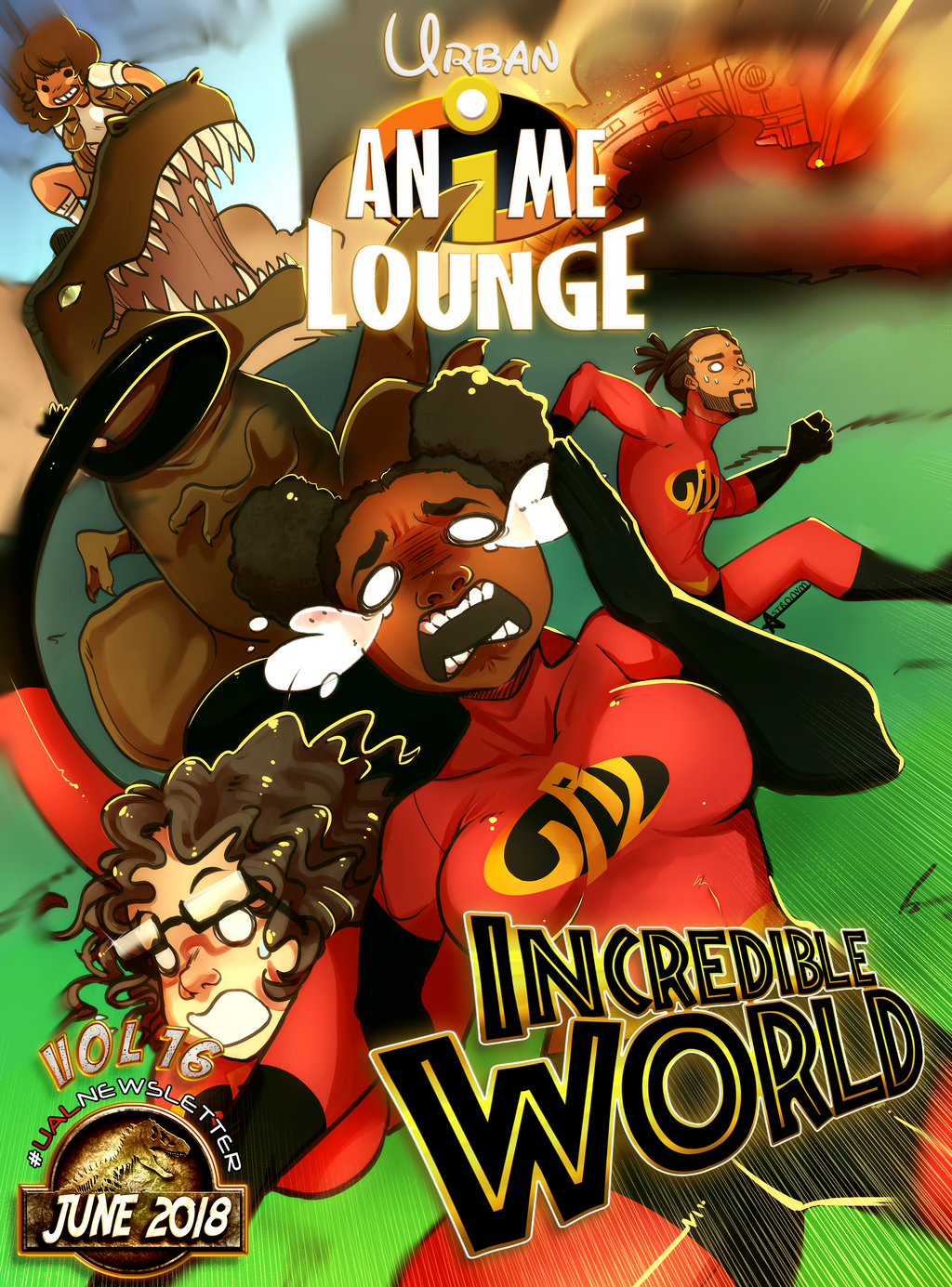 Urban Anime Lounge: Newsletter Volume 16 - Incredible World