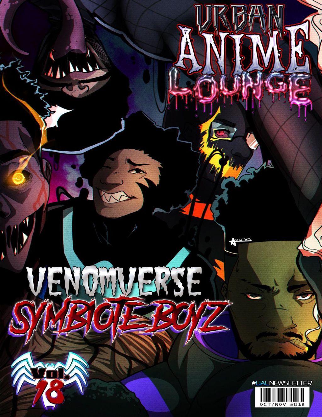 Urban Anime Lounge: Newsletter Volume 18 - Venomverse: Symbiote Boyz