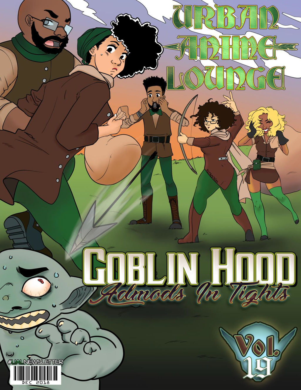 Urban Anime Lounge: Newsletter Volume 19- Goblin Hood: Admods in Tights