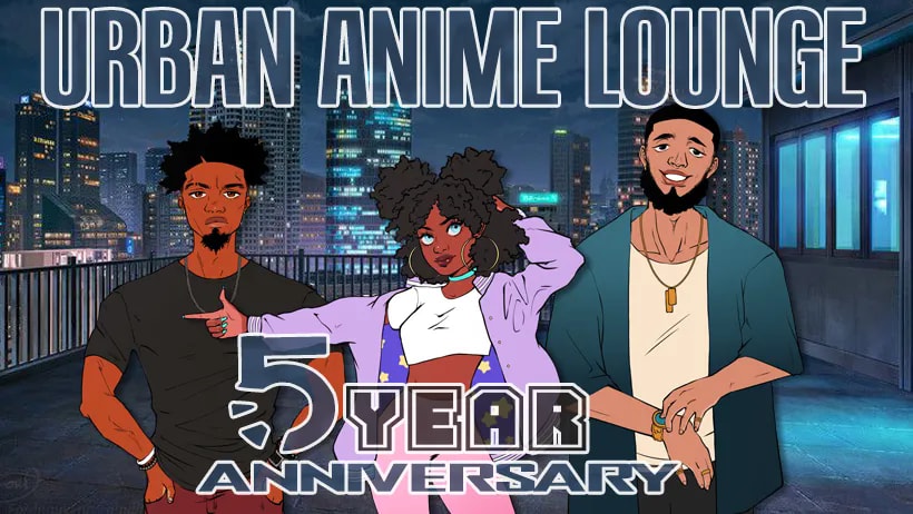Urban Anime Lounge Reveals New Mascots for 5 Year Anniversary!