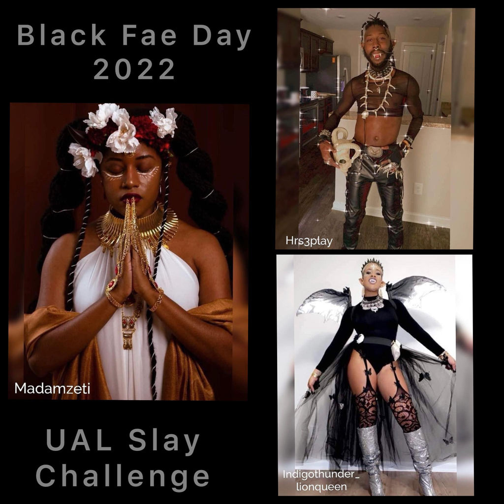 Urban Anime Lounge Picks Challenge Winners for Black Fae Day 2022!