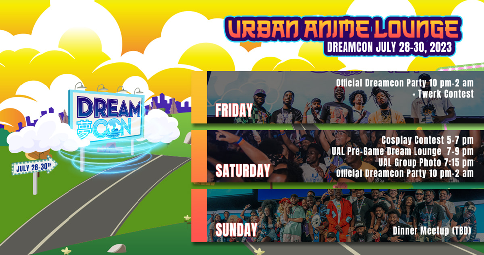 Urban Anime Lounge Pulls up to Dreamcon