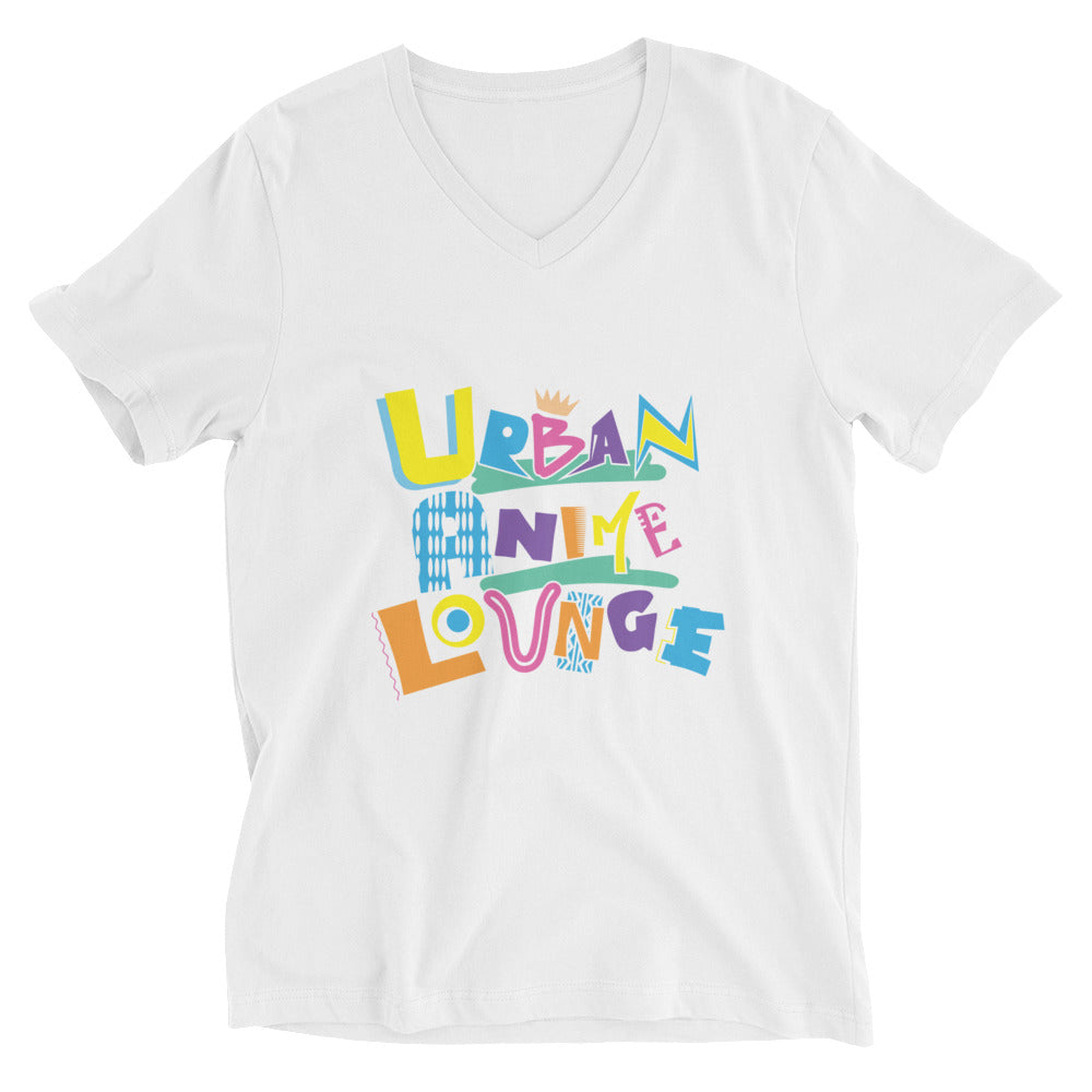 UAL in color Unisex Short Sleeve V-Neck T-Shirt